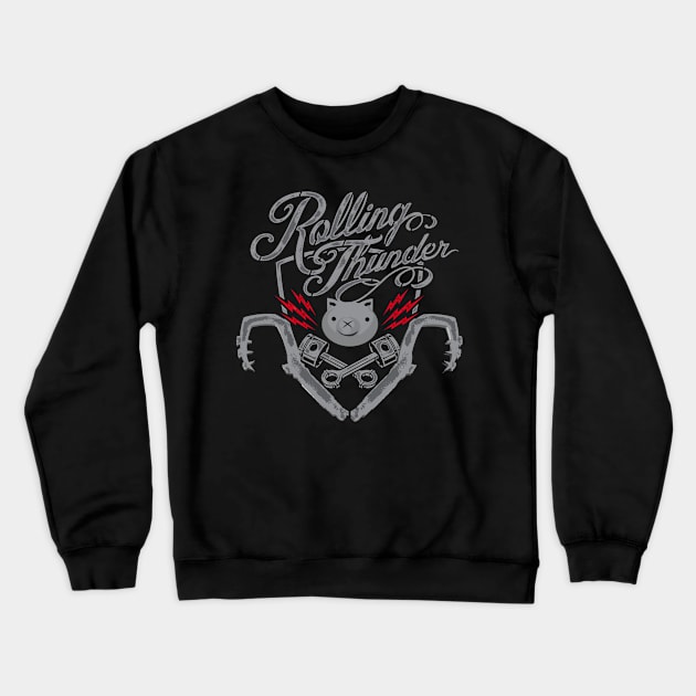 RoadHog - Whole Hog Crewneck Sweatshirt by Digitalgarz